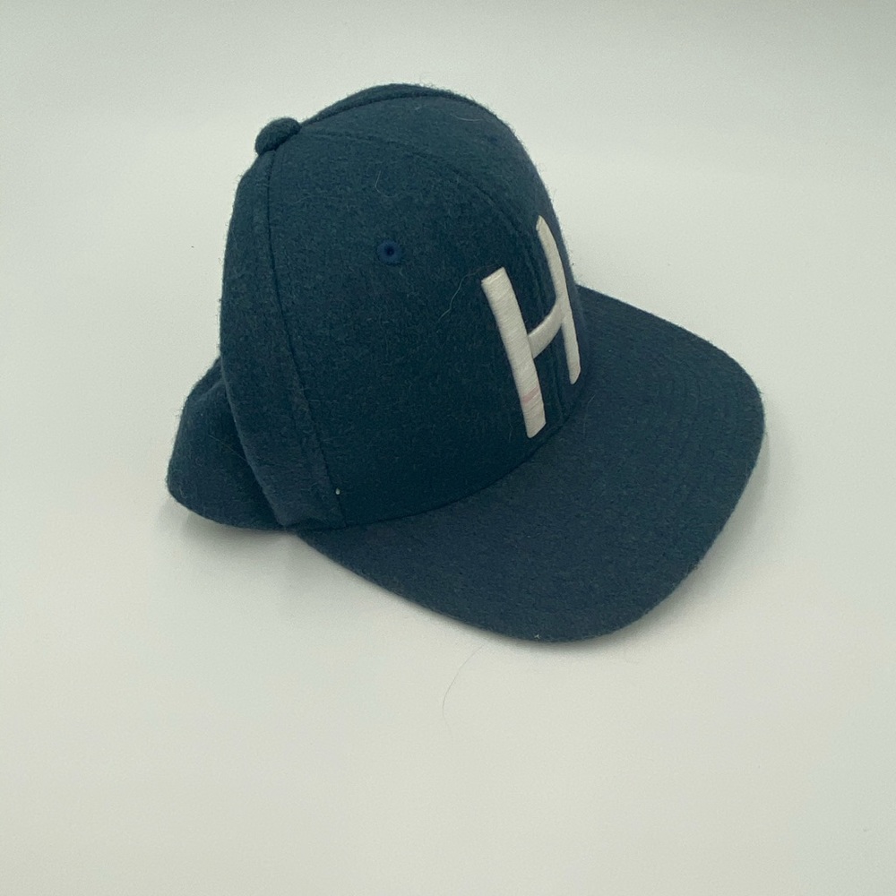 Letter H Flat Rimmed Hat - Picture 3 of 3